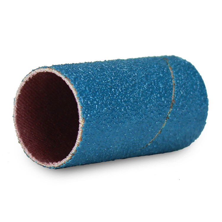 1″ x 2″ Zirconia Spiral Bands, No Lap Sanding Sleeves – 100 Pack