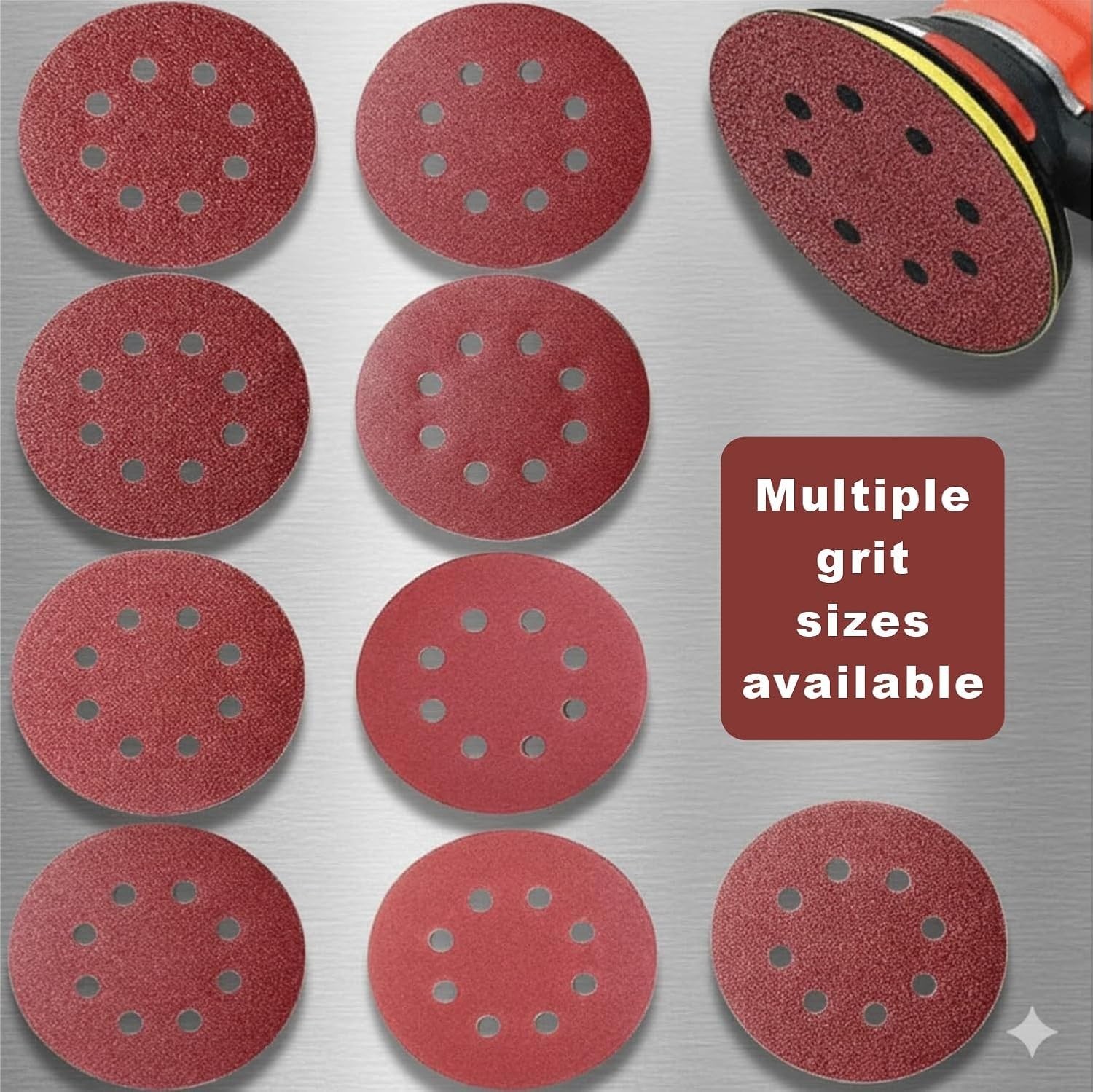 Complete 170PCS Sanding Disc Set: 5-Inch for Random Orbital Sanders – All Grits