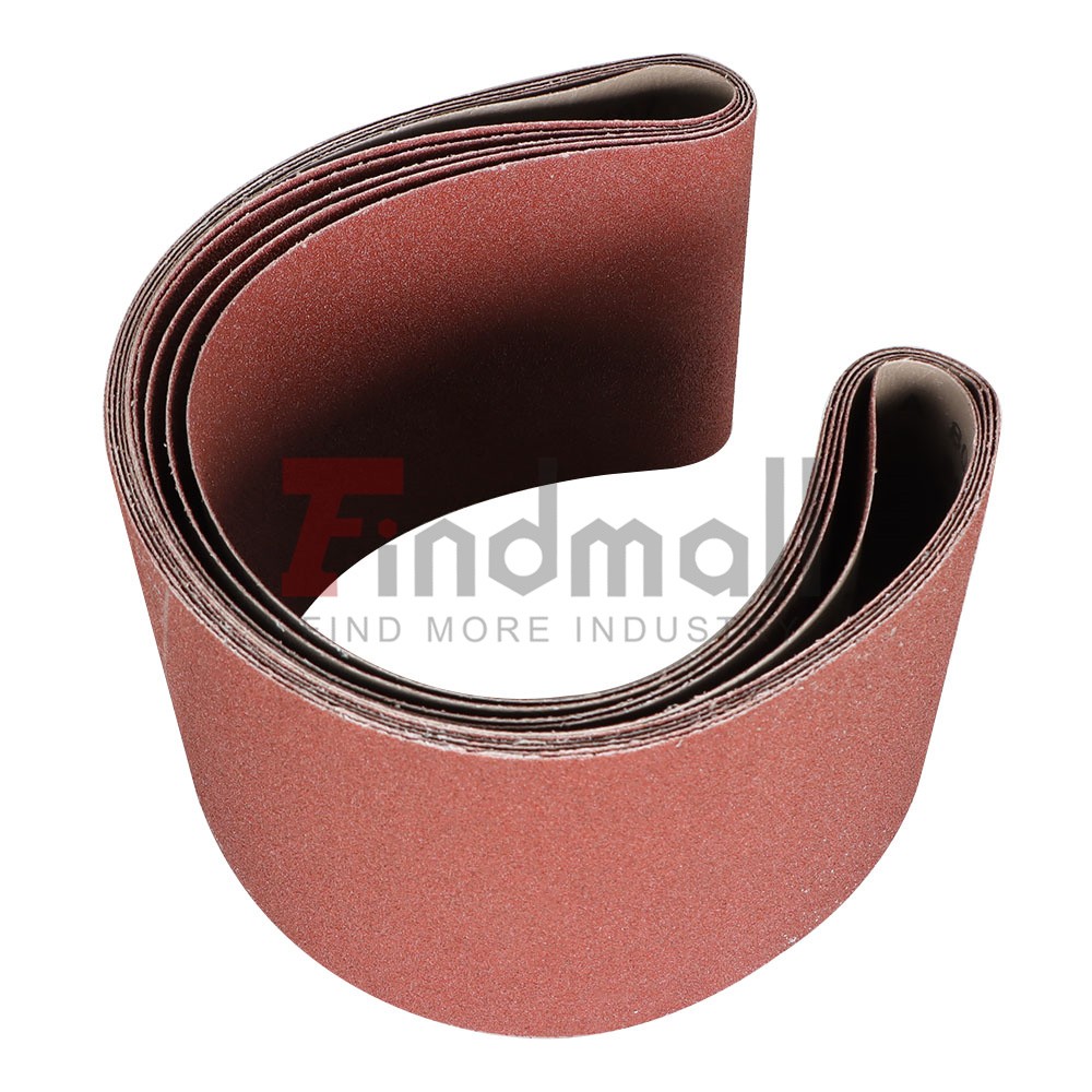 5PCS Sanding Belts 6×48 in 80 Grit Belt Sander Sandpaper aluminum oxide