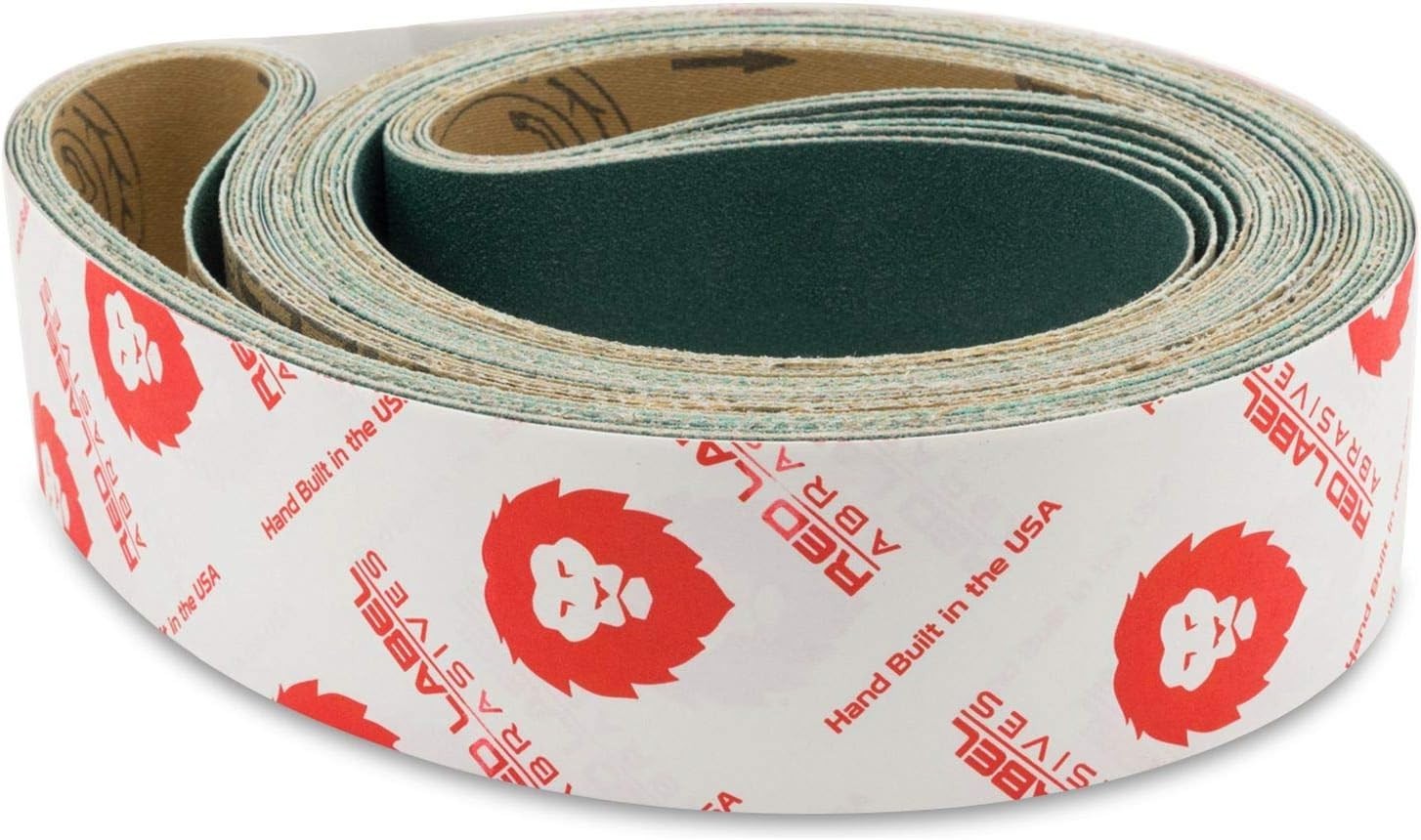 Heavy-Duty 60 Grit Zirconia Metal Grinding Sanding Belts – 6 Pack, 2 X 42 Inch