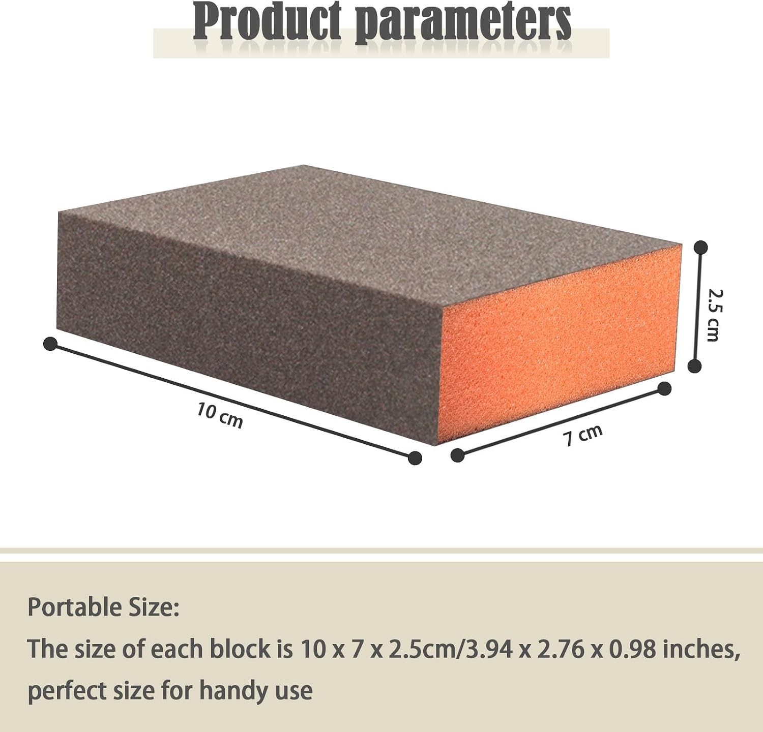 Versatile 60-220 Grit Sanding Sponge Set | Washable & Reusable Dual-use Sponges