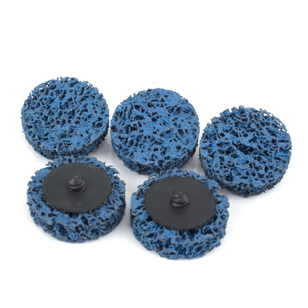 2″ 50mm Quick Change R-Type Roll Easy Strip & Clean Discs For Paint Rust Removal