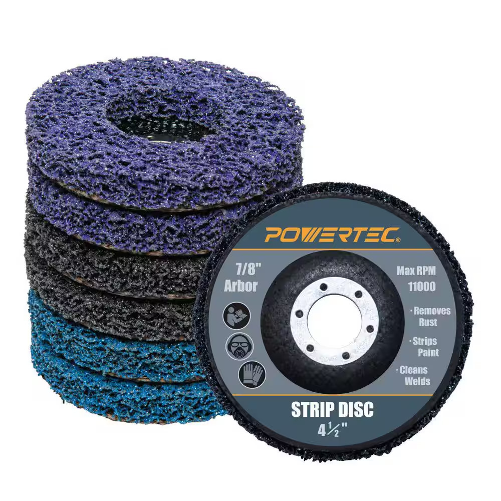 4-1/2 In. Strip Discs for Angle Grinder 7/8 In. Arbor Stripping Wheel-Remove Pai