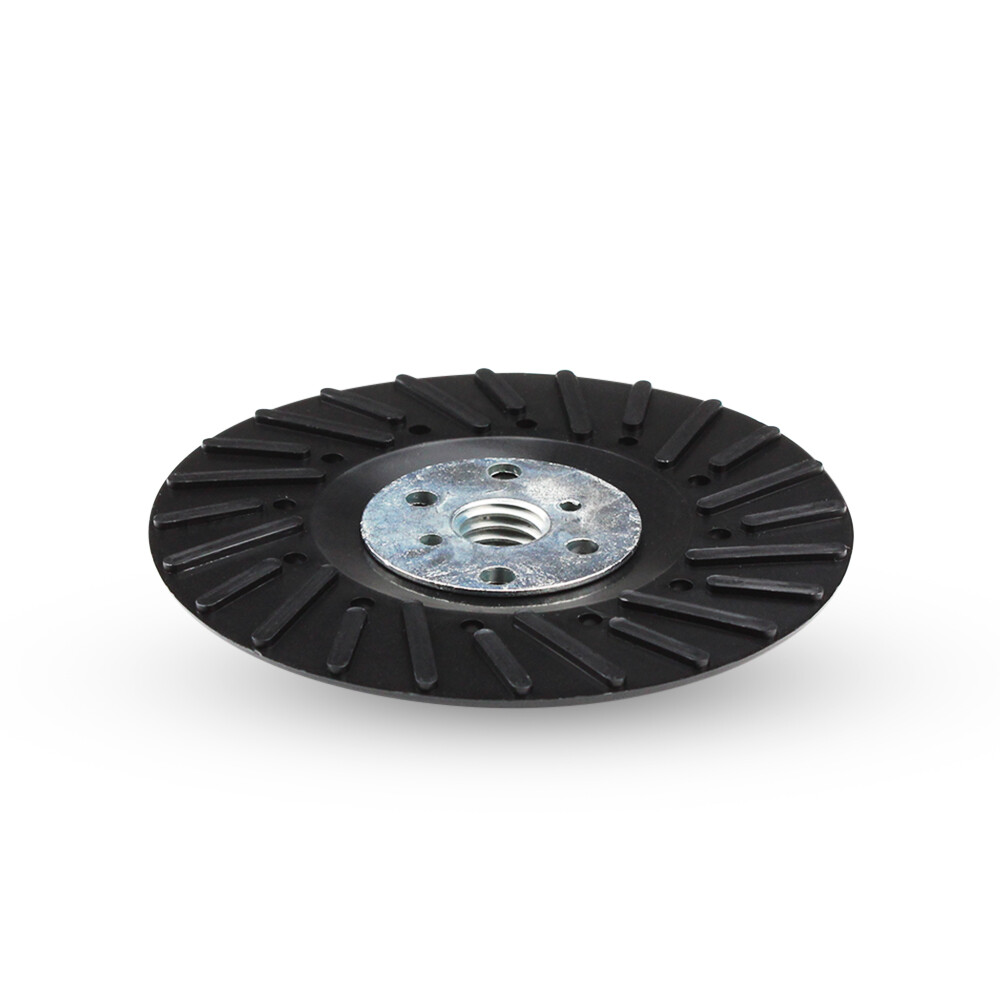 4-1/2″ x 5/8″-11 Resin Fiber Disc Backing Pad with Lock Nut for Angle Grinder
