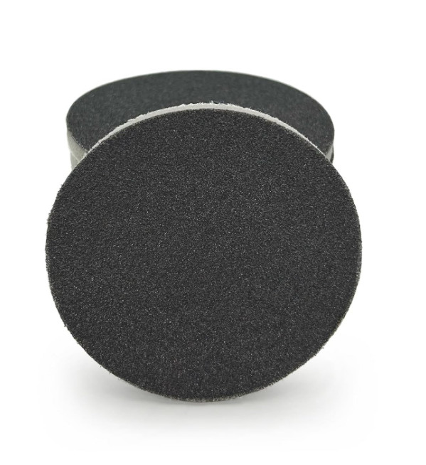 25PCS 3″ Sanding Sponge Corundum Discs Hook&Loop 800-1000 Grit No Hole for Metal