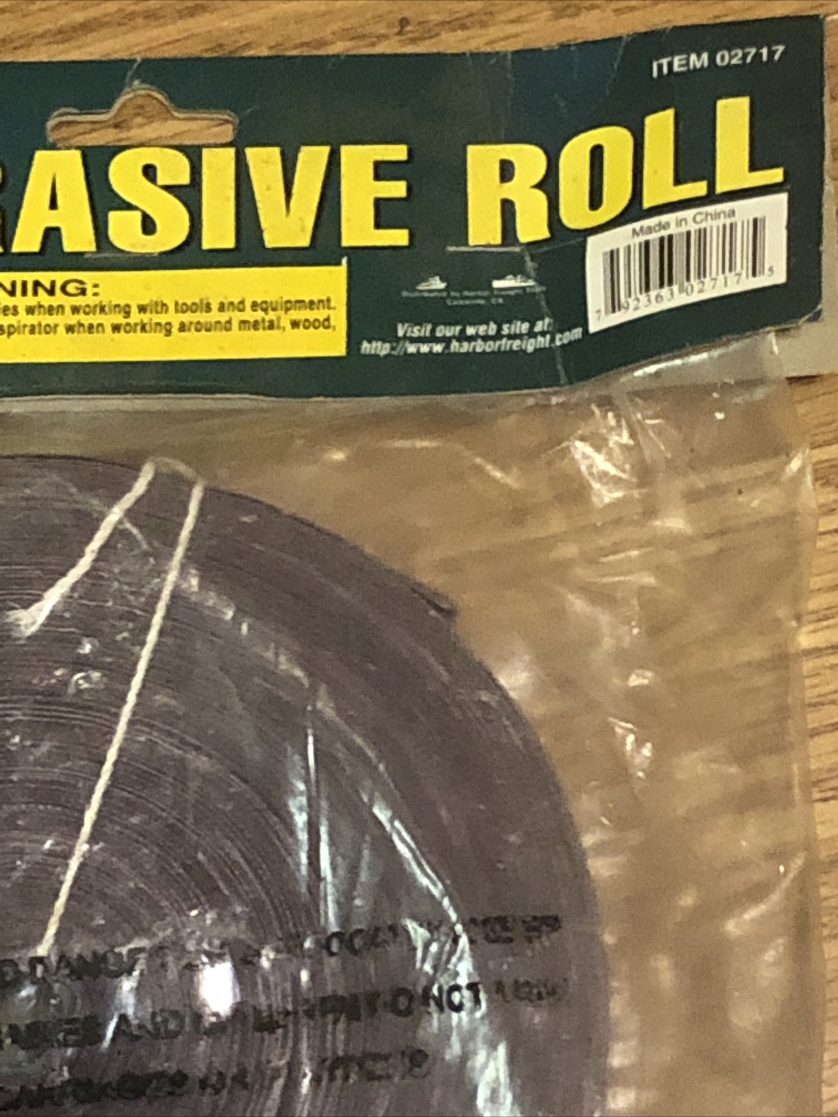 Abrasive Roll 50 Yards 240 grit brown alum ozide cloth backing 1 inch 2c2
