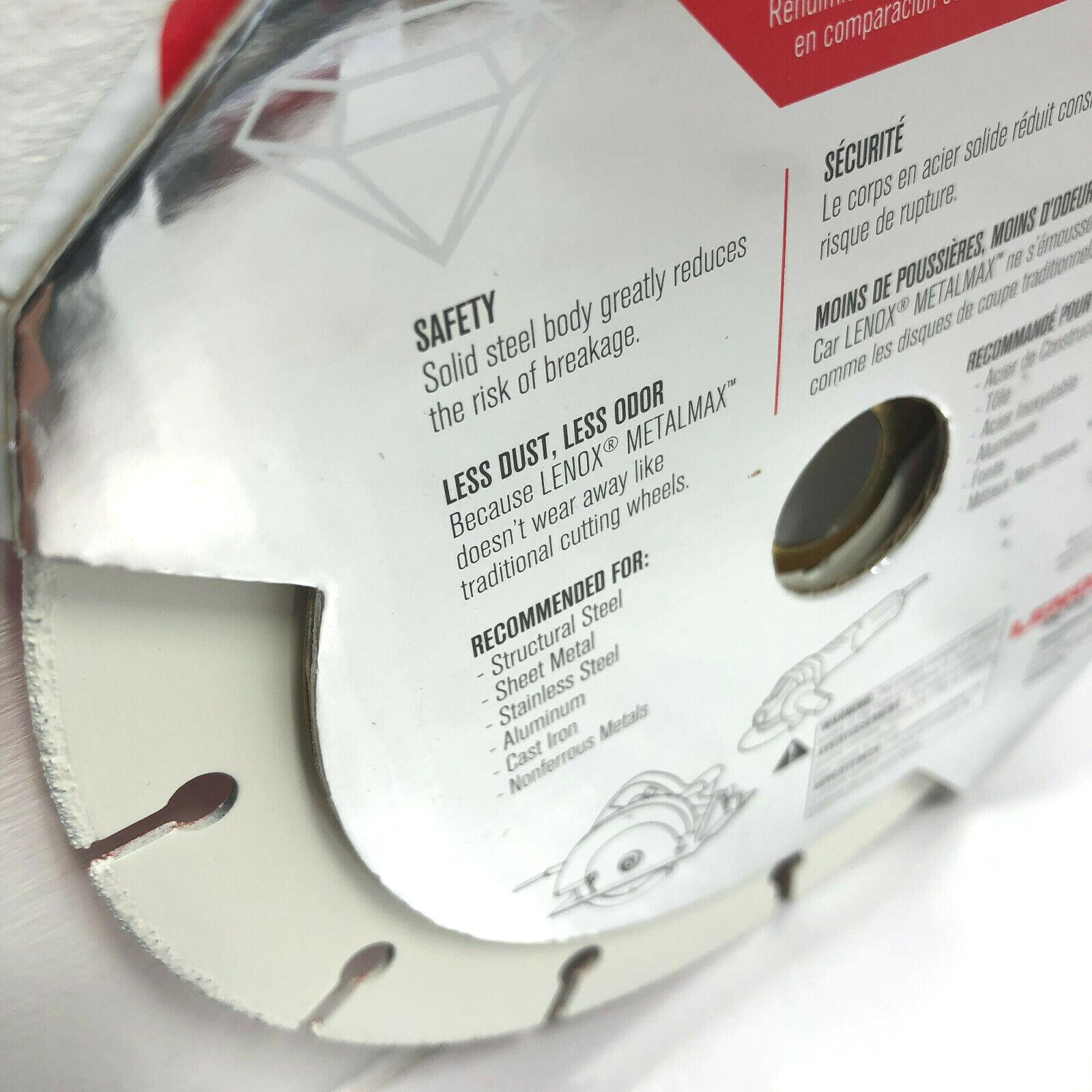 NEW 5-Pack LENOX MetalMax Cutting Wheel, Diamond Edge, 6-Inch 1972923 Lot of 5