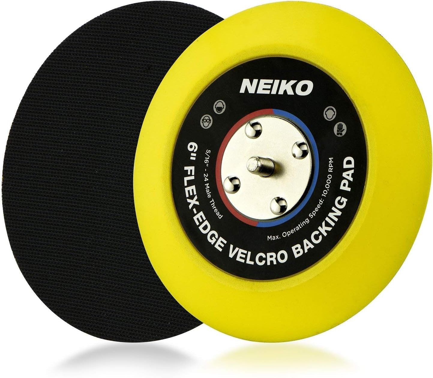 30267A Flexible-Edge Hook-And-Loop PU Backing Pad for DA Sander Polisher B