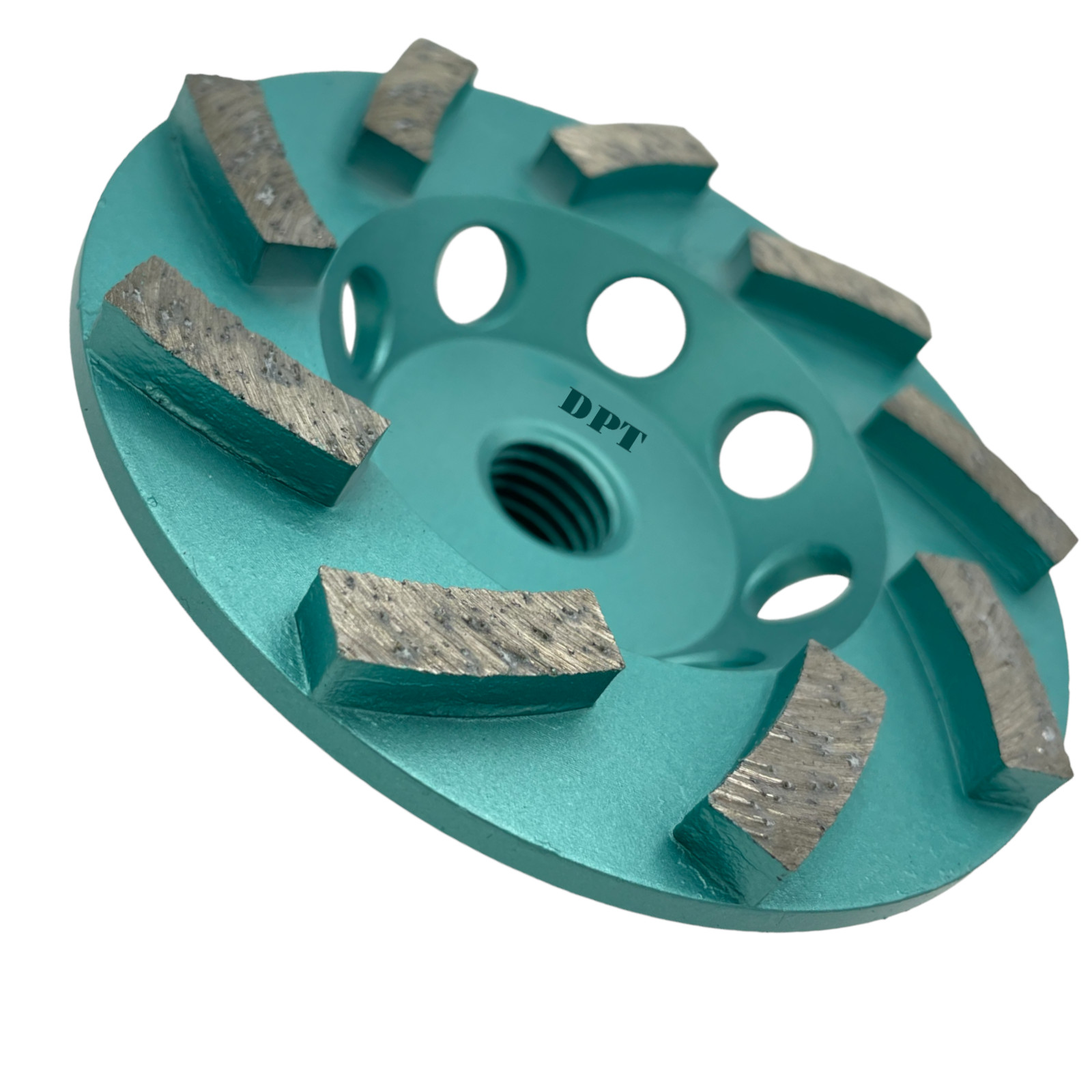 4 Inch Turbo Diamond Cup Wheel for Angle Concrete Masonry Grinder 9 segments