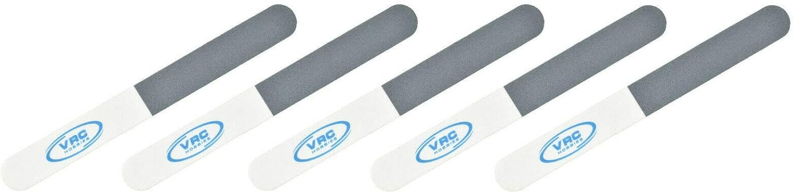 Tri-Grit Plastic Model Burr Remover Sanding Stick File – 5 Pack