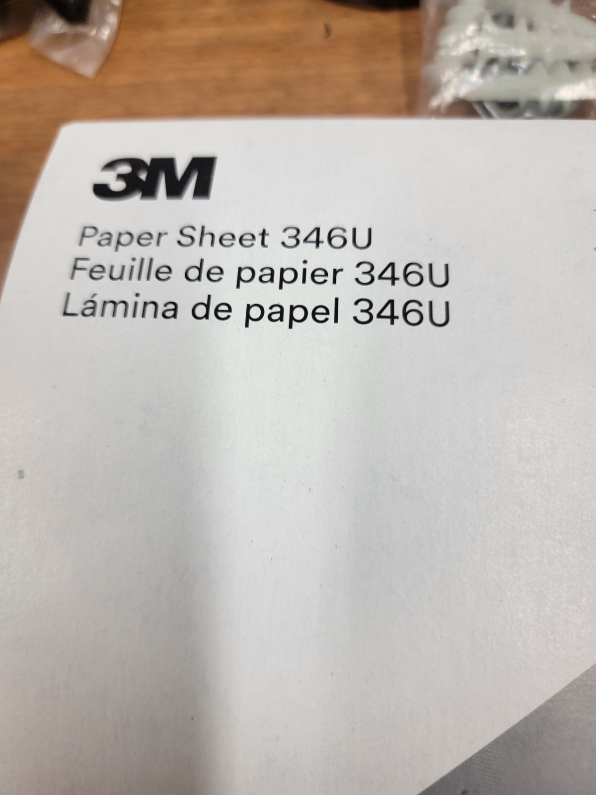 3M 02116 60 Grit 9 x 11 Production Open Coat Sandpaper 346U (50 Sheets)