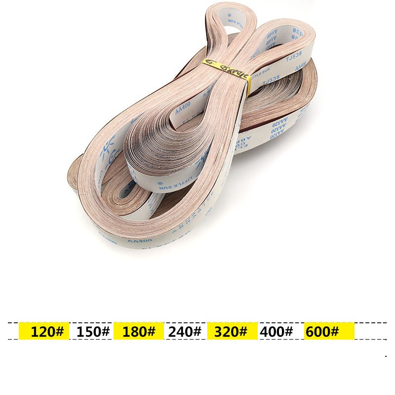 50mm x 2100mm Abrasive Sanding Belts for Belt File Sander 120 Grit – 600 Grit