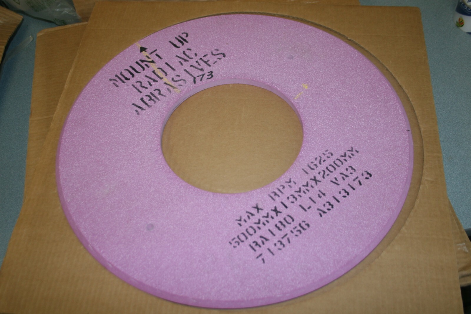 500mm X 13mm X 200mm Abrasive Grinder Discs BA180 L14 VA3 713756 A313173 20 Inch