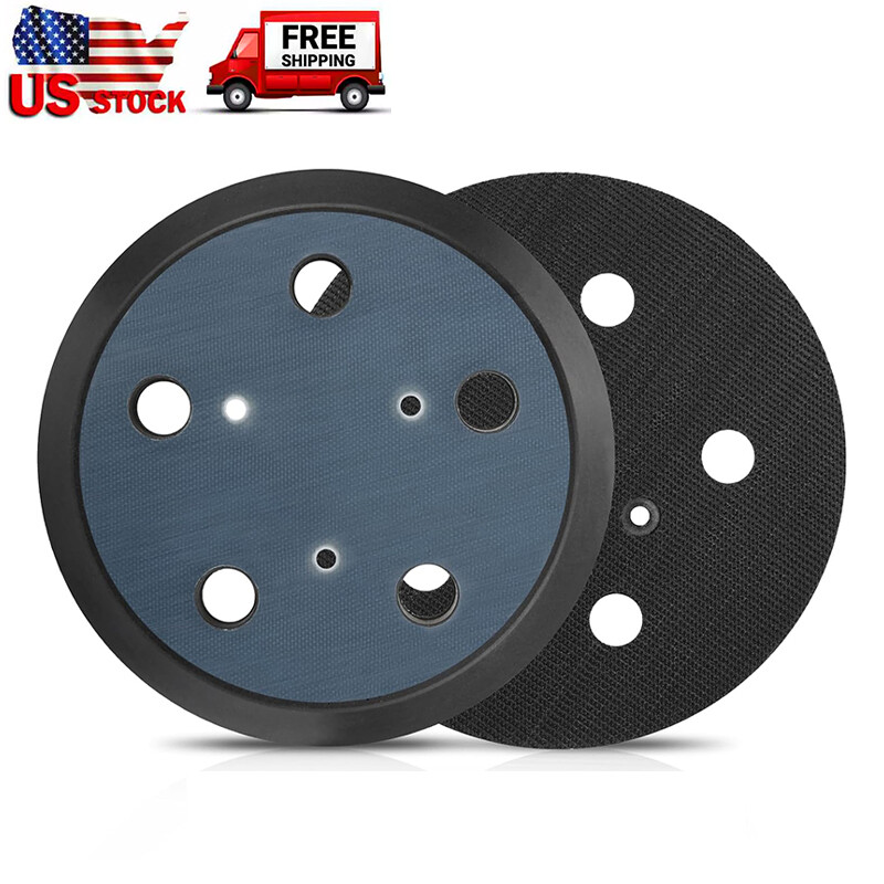 2x 5″ Hook&Loop Orbital Sander Pad 5-Hole for PORTER-CABLE 333 333VS 13904 13909