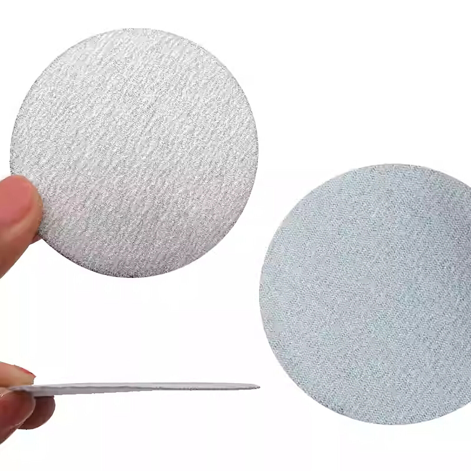 75mm 3 inch Sanding Discs Hook and Loop PadsGrit Dry Abrasive Sandpaper 60-1000