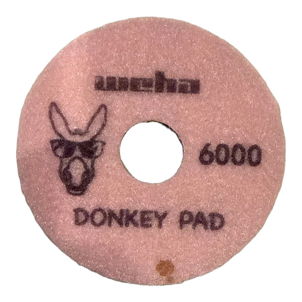 Weha 4 inch Donkey Quartz Face Polish Surface Pad 600,1000,2000,3000,6000,10000