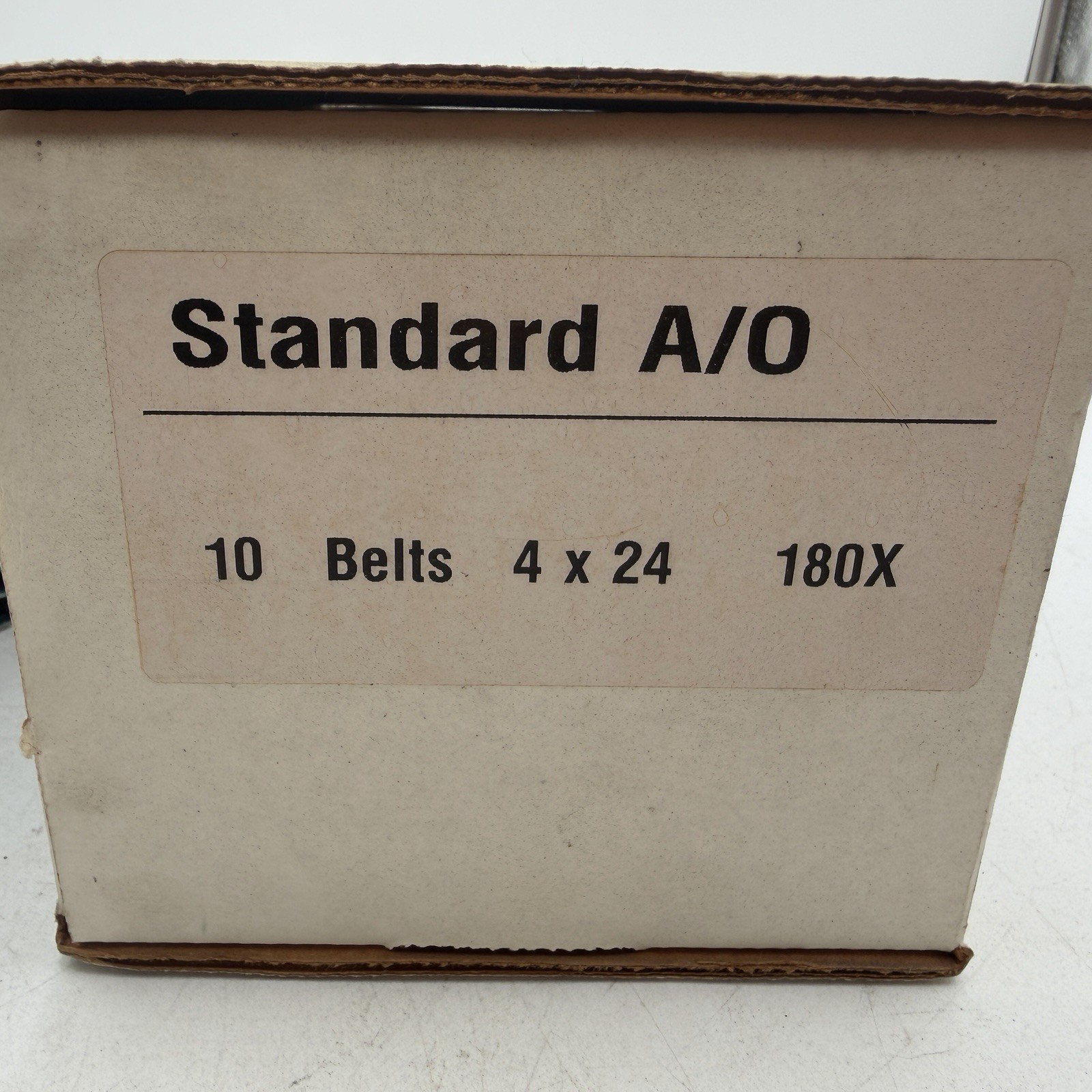 10pk Standard A/O 4″ X 24″ 180X Grit Sanding Belts