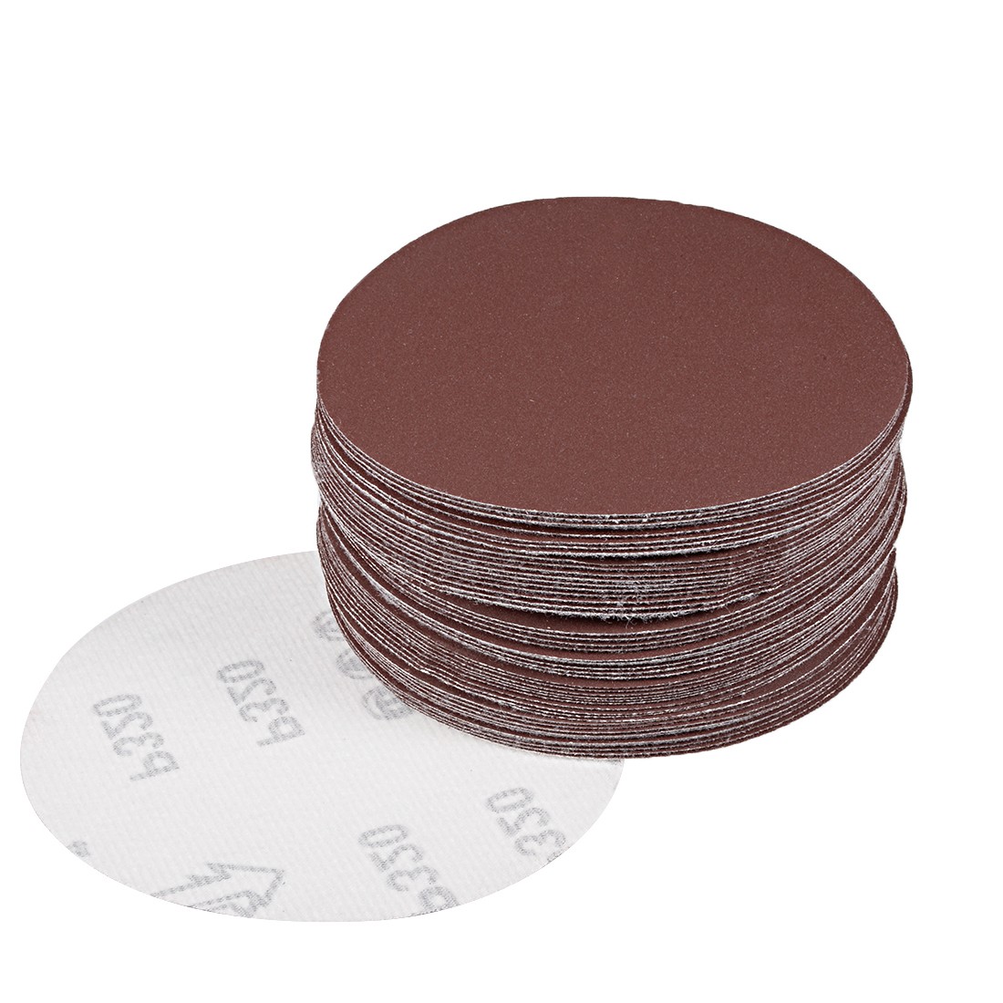 50pack 5″ Hook and Loop Sanding Disc 320 Grits Flocking Sandpaper