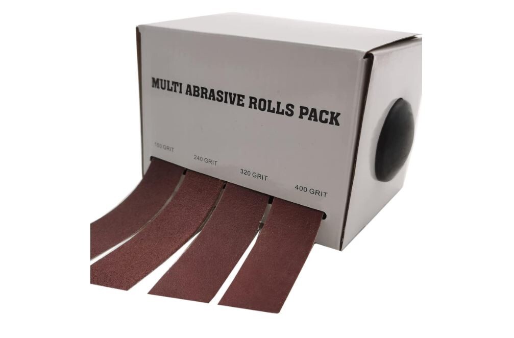 Emery Cloth Sandpaper Roll Aluminum Oxide Coarse To Fine Grit Grinding Polishing