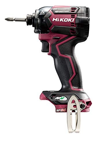 HiKOKI 36V Impact Driver WH36DC Flare Red Compact and Lightweight Reduced Bit