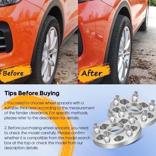 5×100 to 5×4.5 Wheel Adapters 15mm 1998-2018 for Forester 56.1mm Bore |