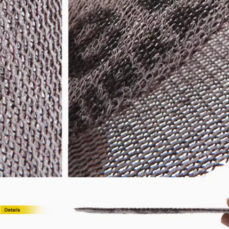 4″ 100mm Mesh Dust-free Sanding Discs Hook and Loop Sandpaper 80/180/240 Grit
