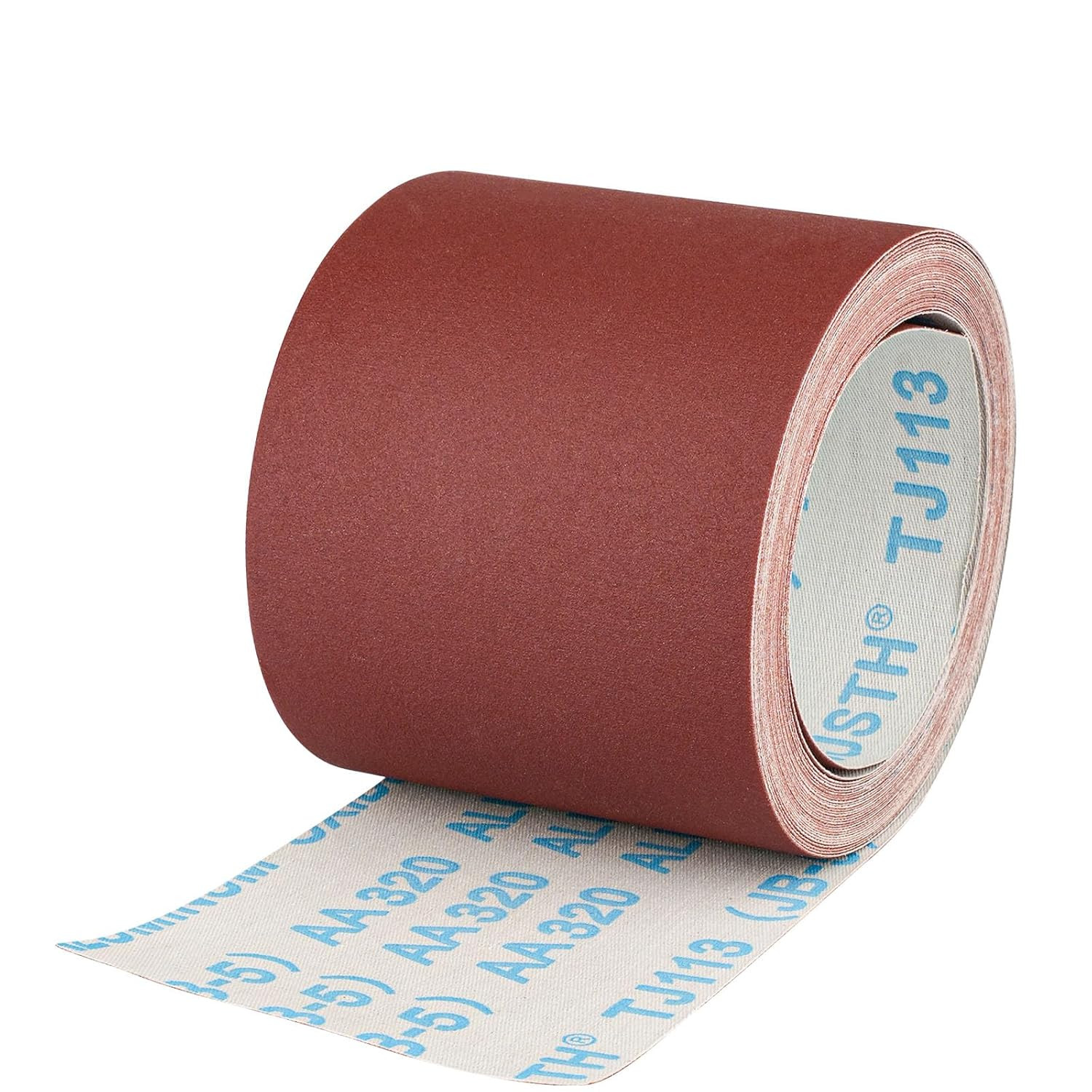 120 Grit Sandpaper Roll 4 Inch X 32.8 Feet Aluminum Oxide Emery Cloth Roll with