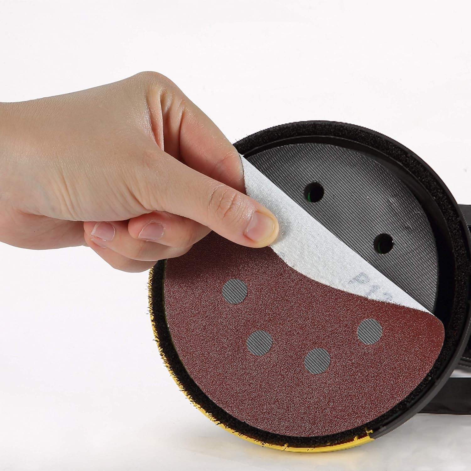 30 Pack 5 Inch Aluminum Oxide Sanding Discs – Perfect for Wood & Metal