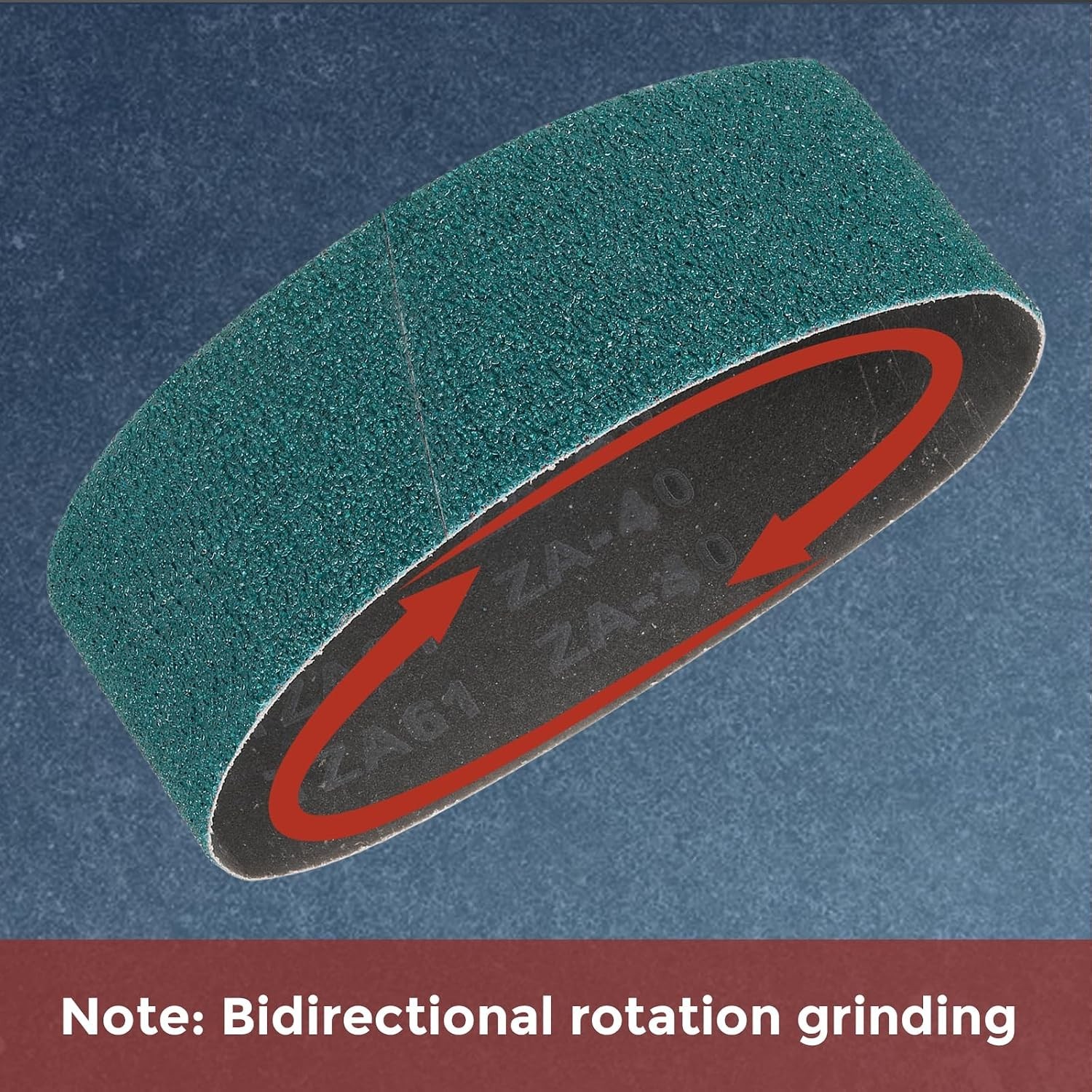 10-Pack Zirconia Sanding Belts 3/8 x 2 Inches – 40 Grit for Precision Grinding