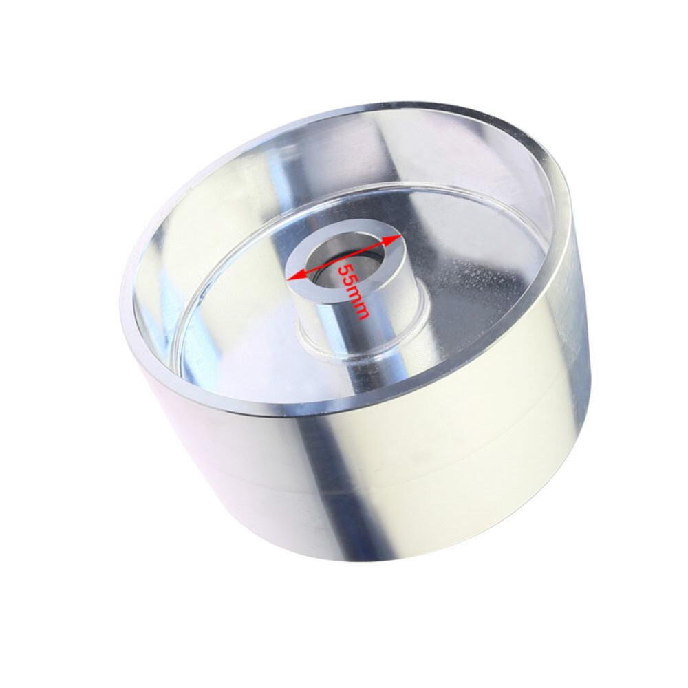 200x100mm Fully Aluminum Contact Wheel Idle Drive Wheel Belt Grinder Parts