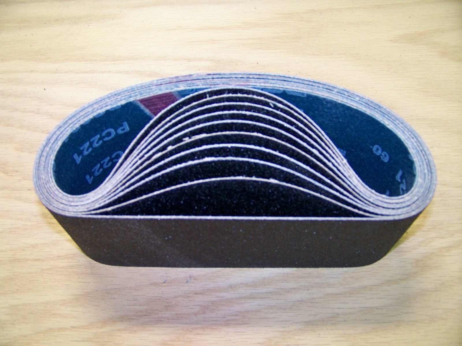 PREMIUM S/C, WATERPROOF, SANDING BELTS 3″ X 21″, 10 – PACK, 80-GRIT