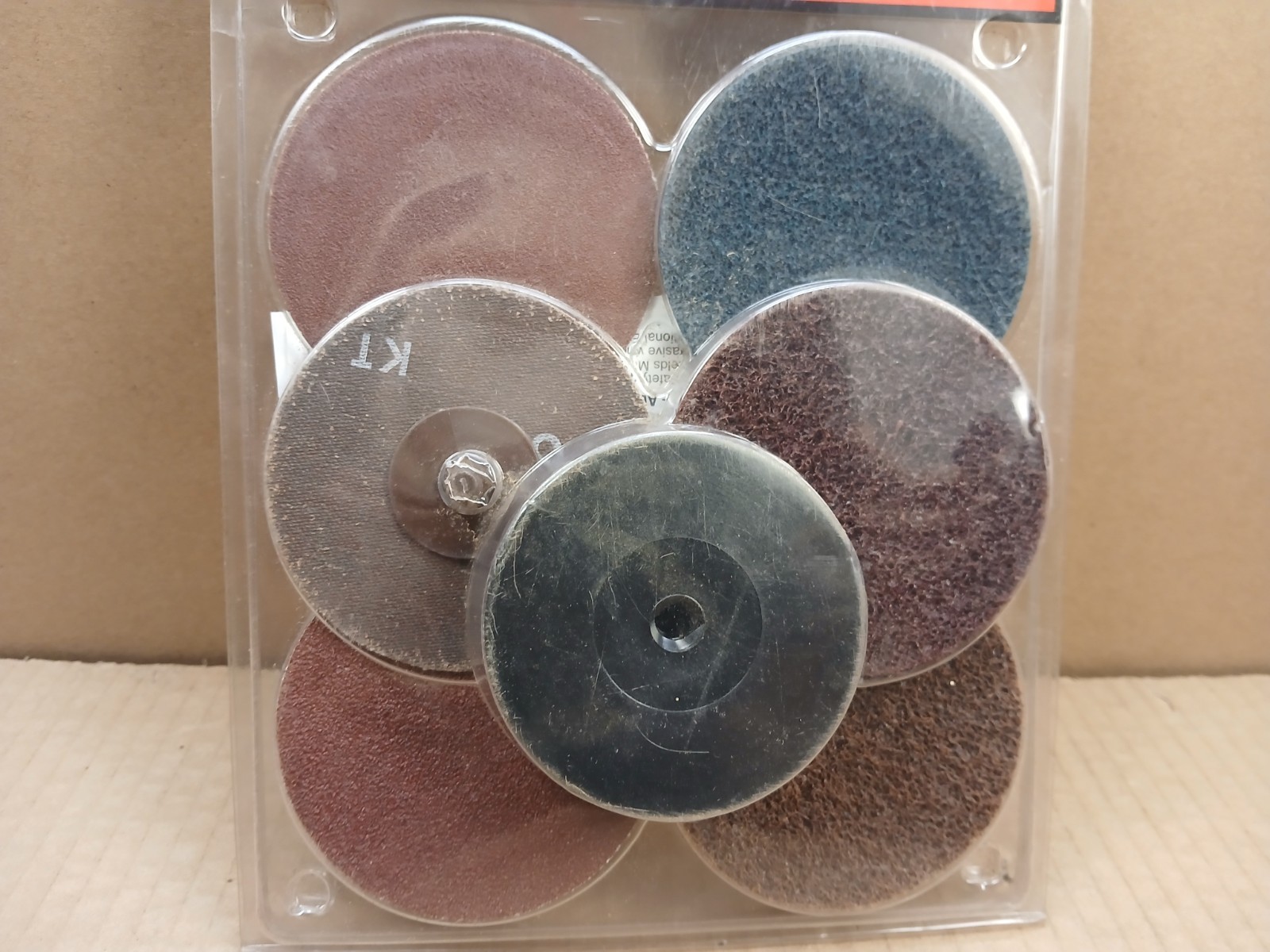Craftsman 9-64876 7-Piece 3″ Twist Lock Kit 1/4″ Stem Rust/Paint Removal NOP