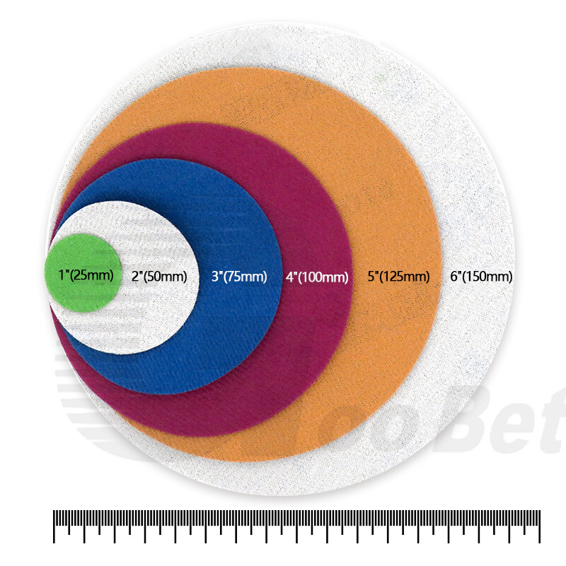 1″ 25mm – 7″ 180mm Dry Wet Sanding Disc Pads Hook & Loop Sandpaper Grit 60-10000