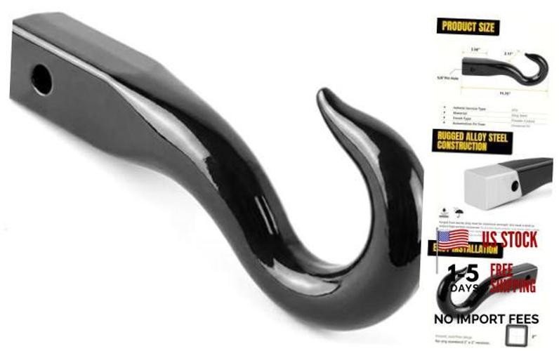 70248 Forged Tow Hook – 1 Pack – Single-Pack