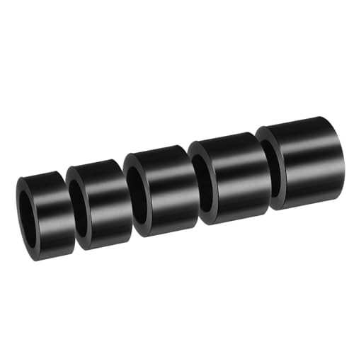13pcs Axle Reducer Spacer Set 1-1/8″ Wheel Spacer OD 1-1/8″ x Bore 3/4″ Black