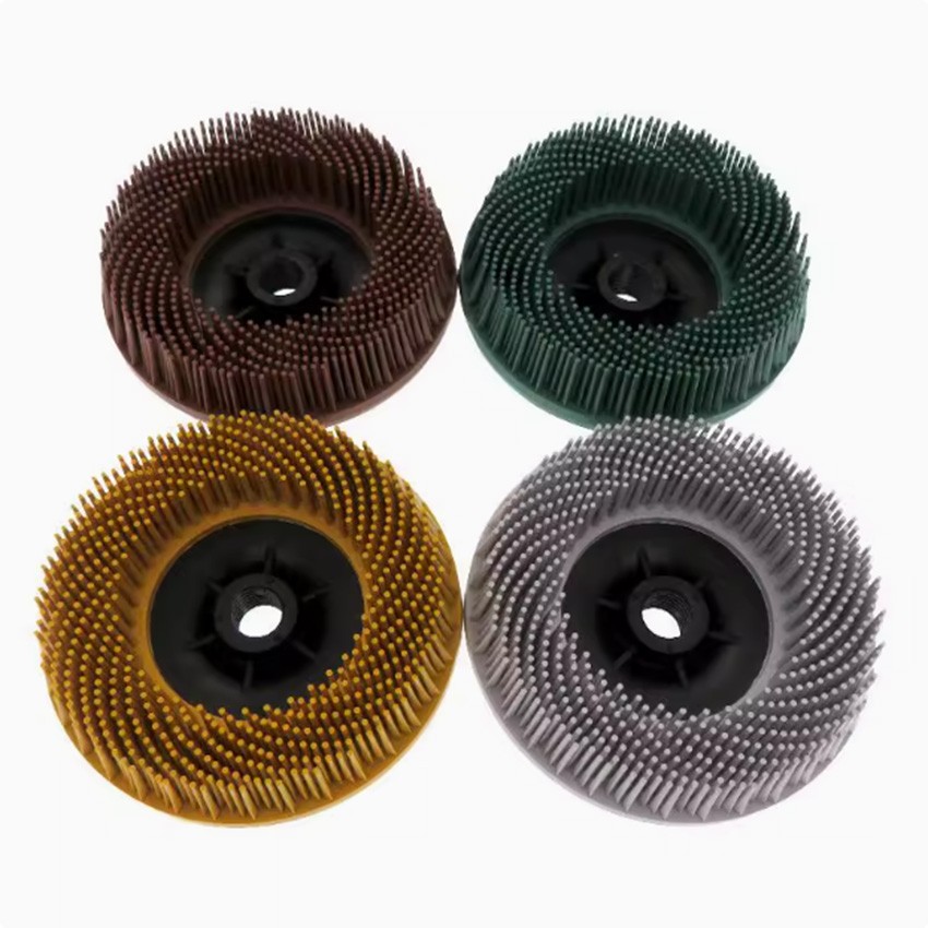 4.5″ Cyclone Polishing Brush 5/8-11NC Electric Drill Cleaning Brush Brush Head