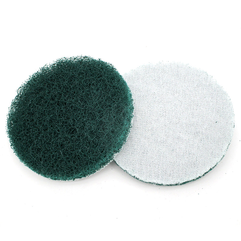 7″ 175mm Scouring Pad Hook & Loop Abrasive Cleaning Pad 240-800 Grit Polishing