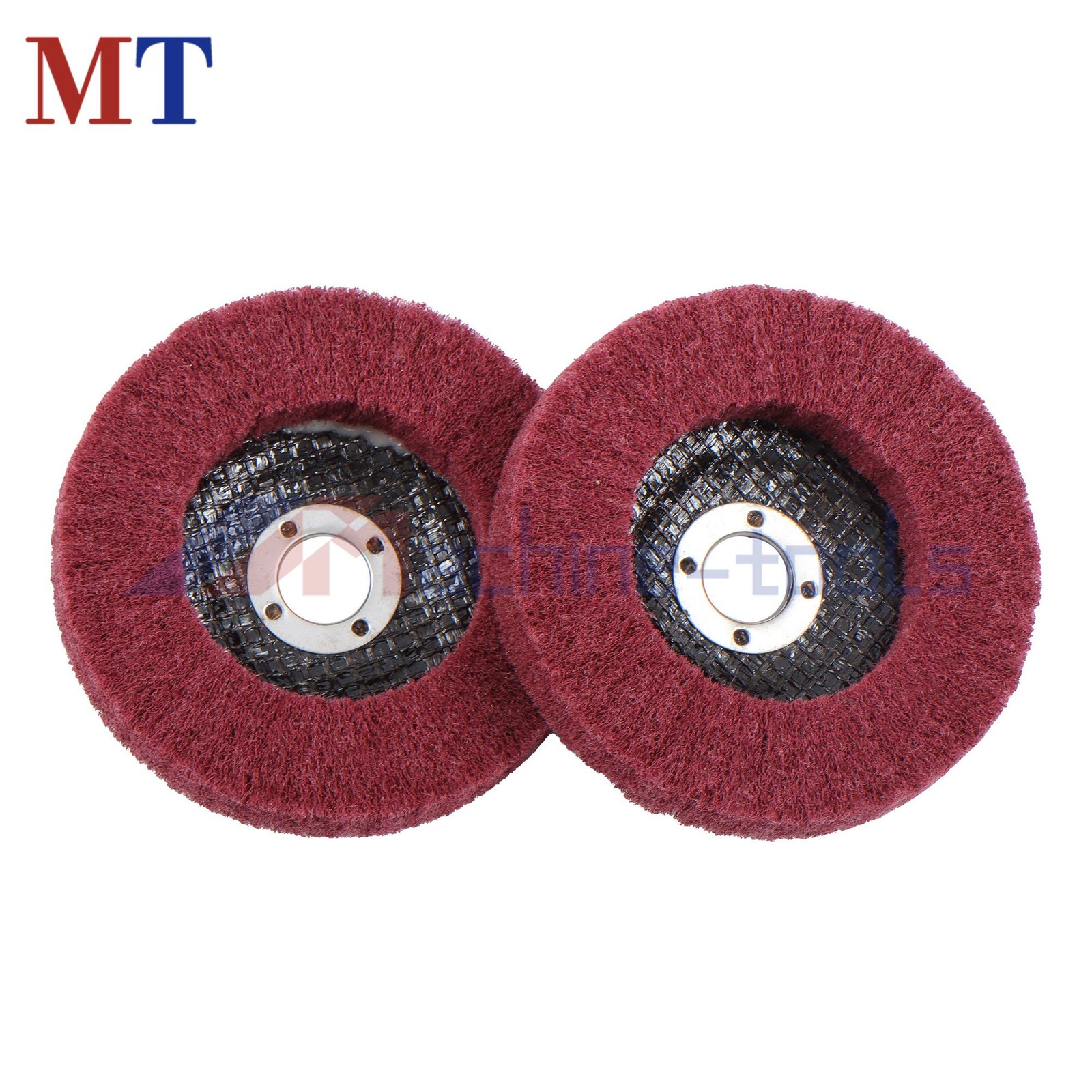 10 Pcs 180 & 320 Grit 4 Inch Scour Flap Discs Scouring Pad Polishing Wheel