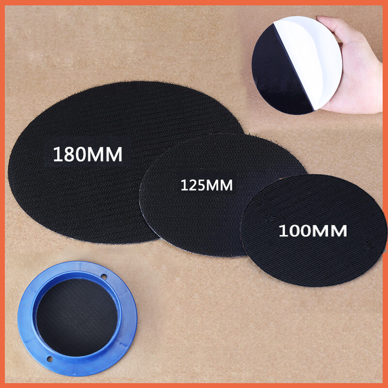 100/125/180mm Self Adhesive Backed Disc Pad For Hook&Loop Sanding Discs 5″ 6″ 7″