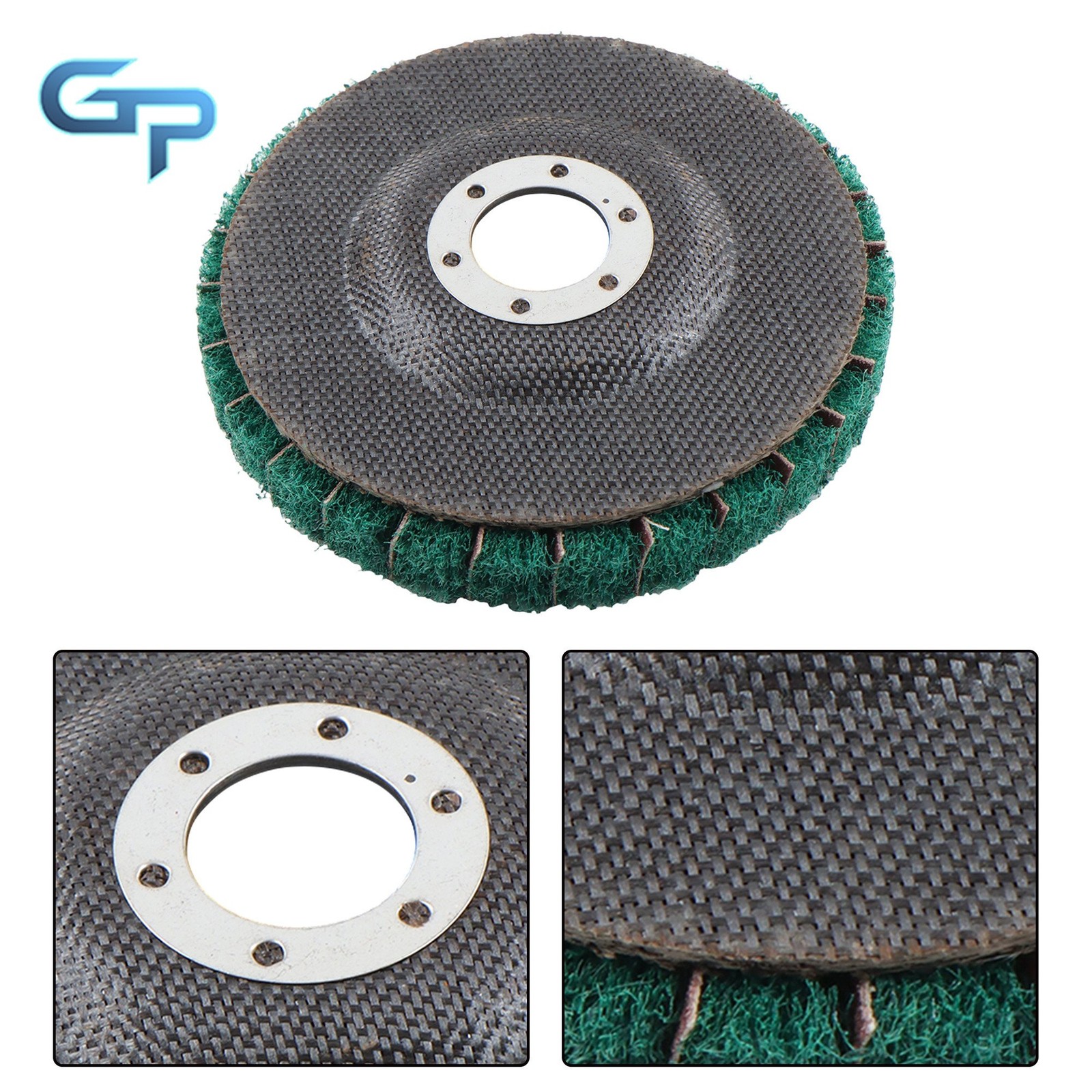 10Pack 120 & 240 Grit Scour Flap Discs 4.5Inch for Angle Grinder (4-1/2″ x 7/8″)