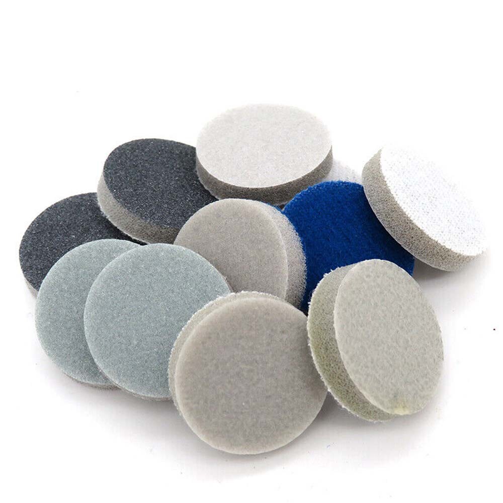 1- 6 Inch Sponge Sanding Discs 300 – 3000 Grit Hook & Loop Wet and Dry Sandpaper