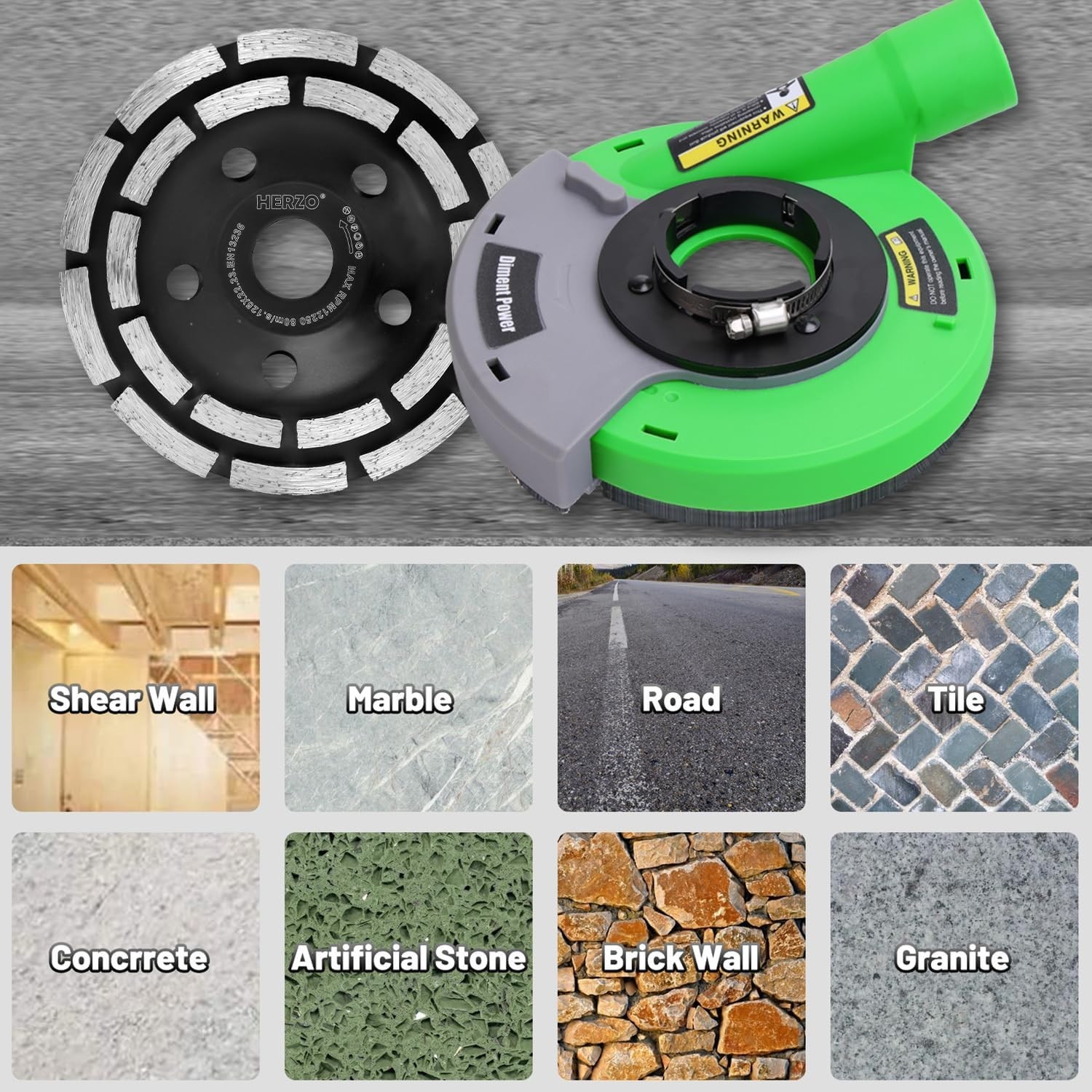 Dust Shroud for Angle Grinder 4.5 Inch and 5 Inch Universal Fit for Dust Control