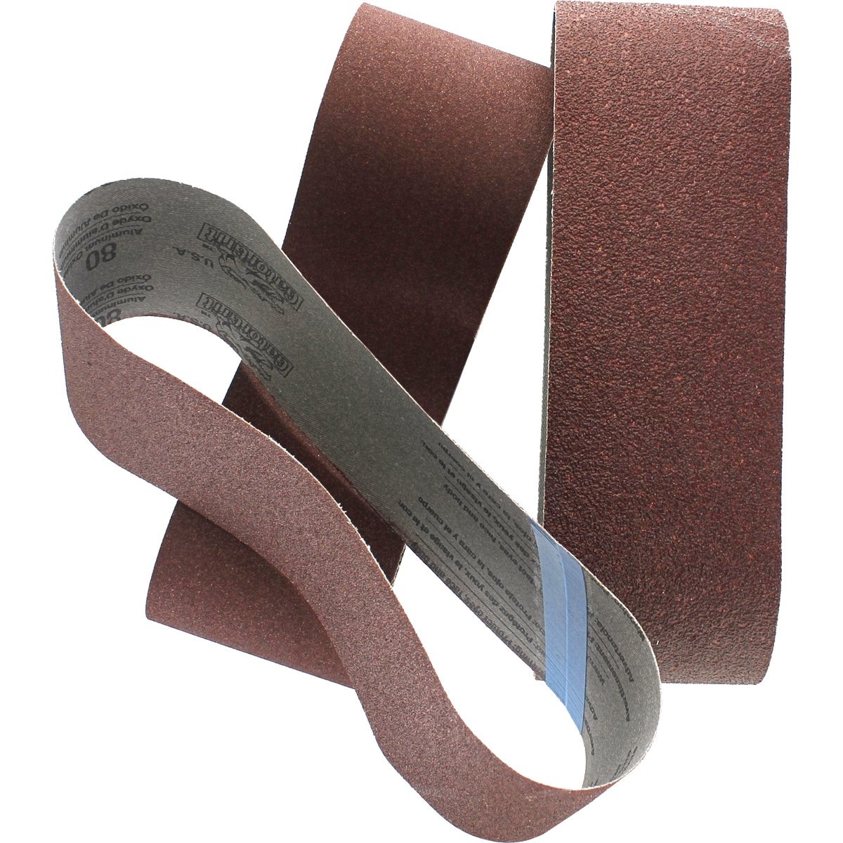 Gator Blade 3 In. x 21 In. 50/80/120 Grit Sanding Belt (5-Pack) 7020GA Gator