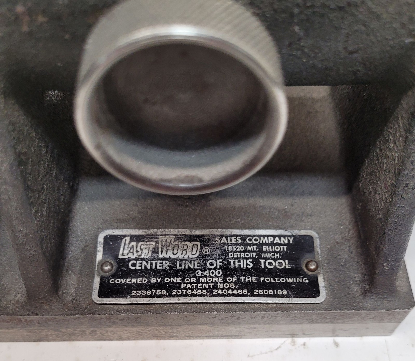 Last Word Radius Angle Dresser Centerline 3.400