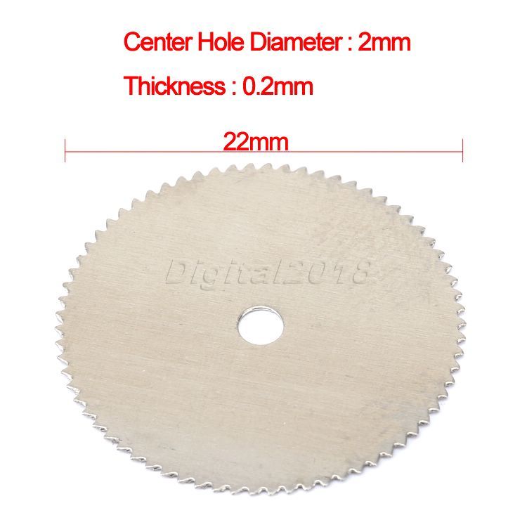 22mm Disc Wheel Cutting Cut Off Wood Saw Blades for Power Drills Rotary Tools