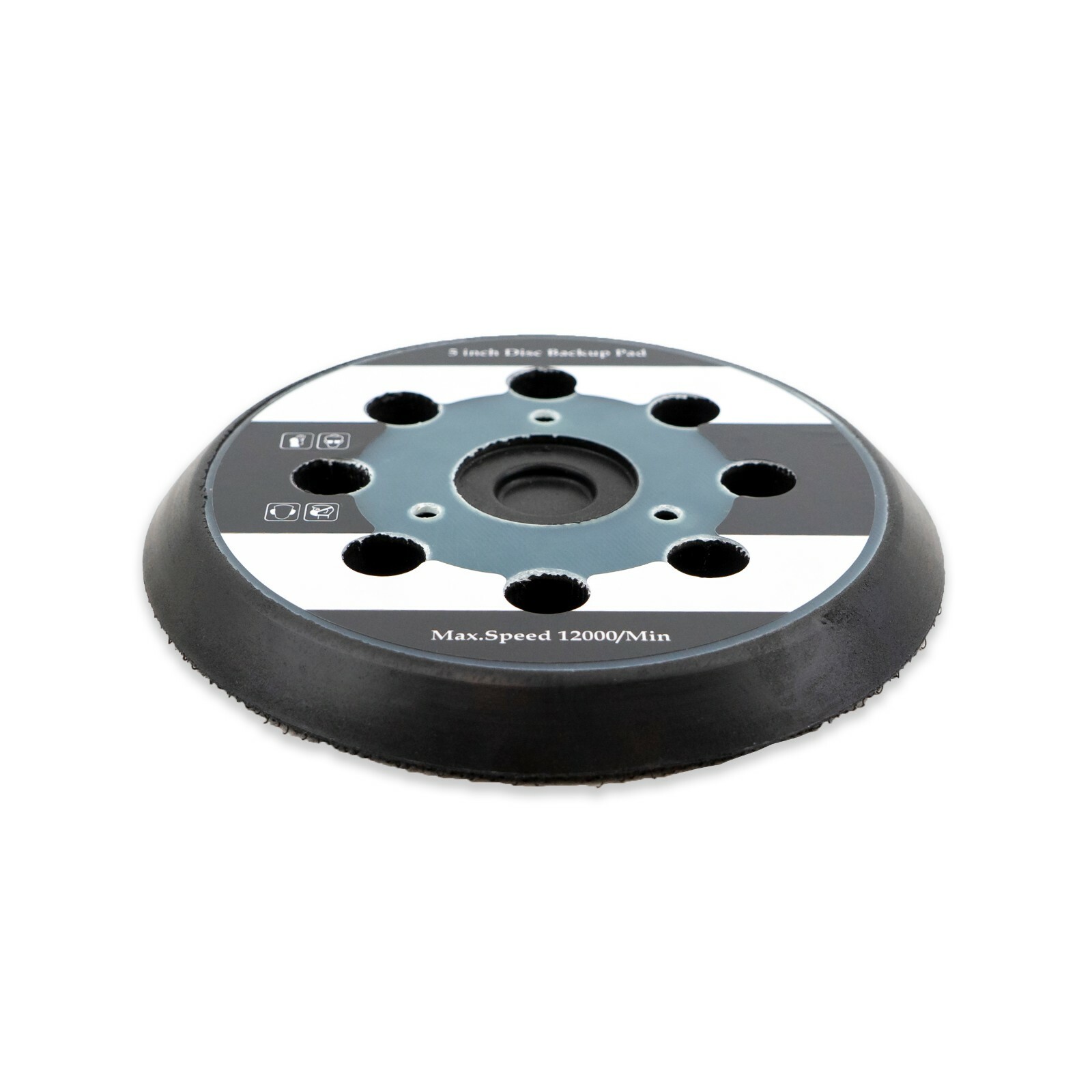 5″ – 8 Hole Backup Sanding Pad PSA Vinyl for Electric Sanders Makita,Dewalt