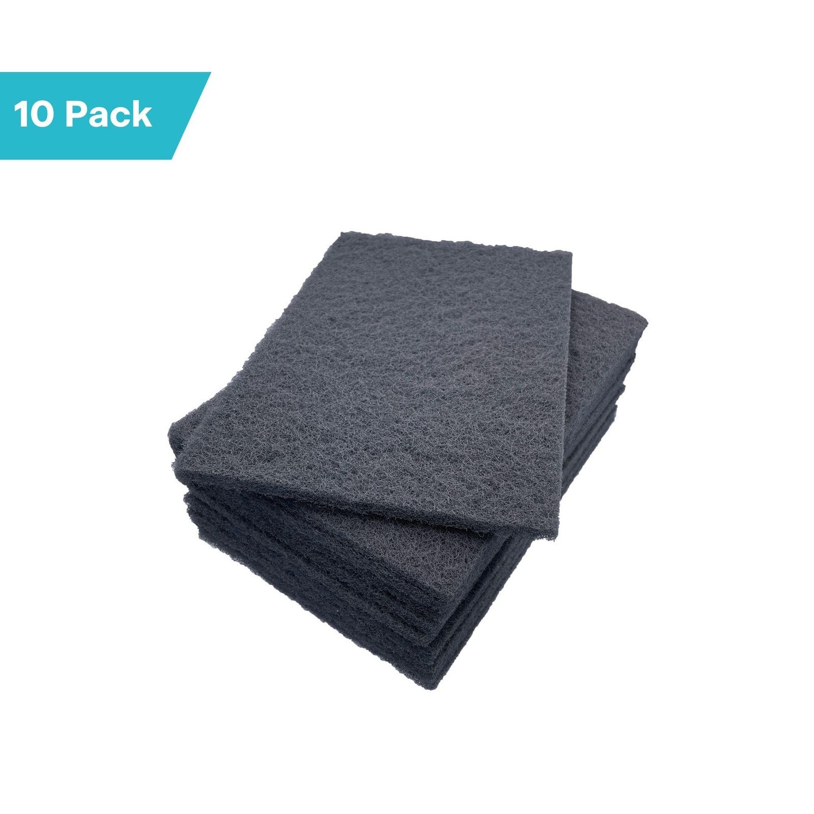 10-Pack: 6″ x 9″, Gray – Ultra Fine, Non-Woven Hand Pad, Silicon Carbide Grai…