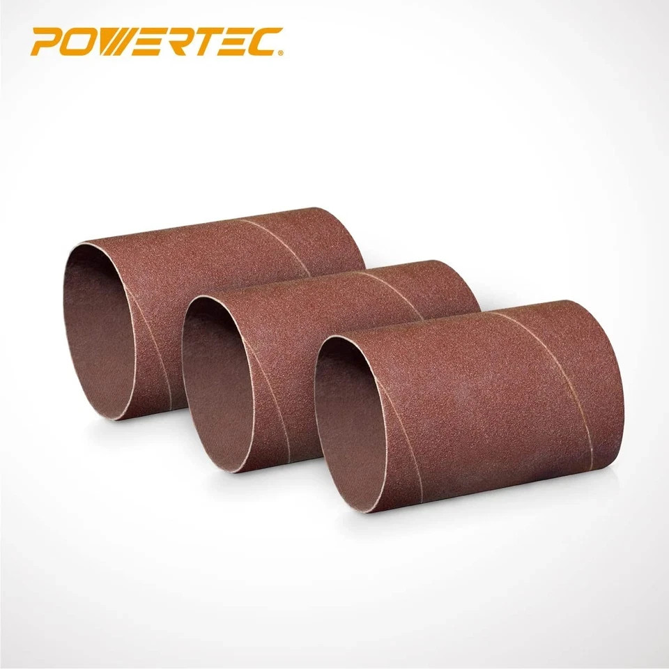 11215 4.5 Inch Sanding Sleeves for Spindle Sander | 120 Grit | Aluminum Oxide…