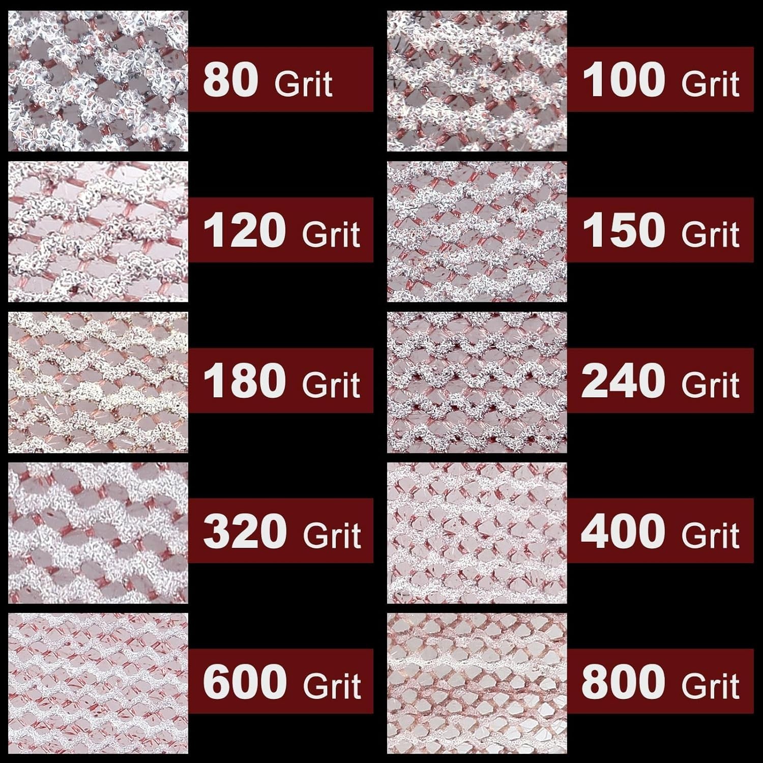 3-Inch 120 Grit Mesh Abrasive Dust Free Sanding Discs, Virtually Dust-Free, B…