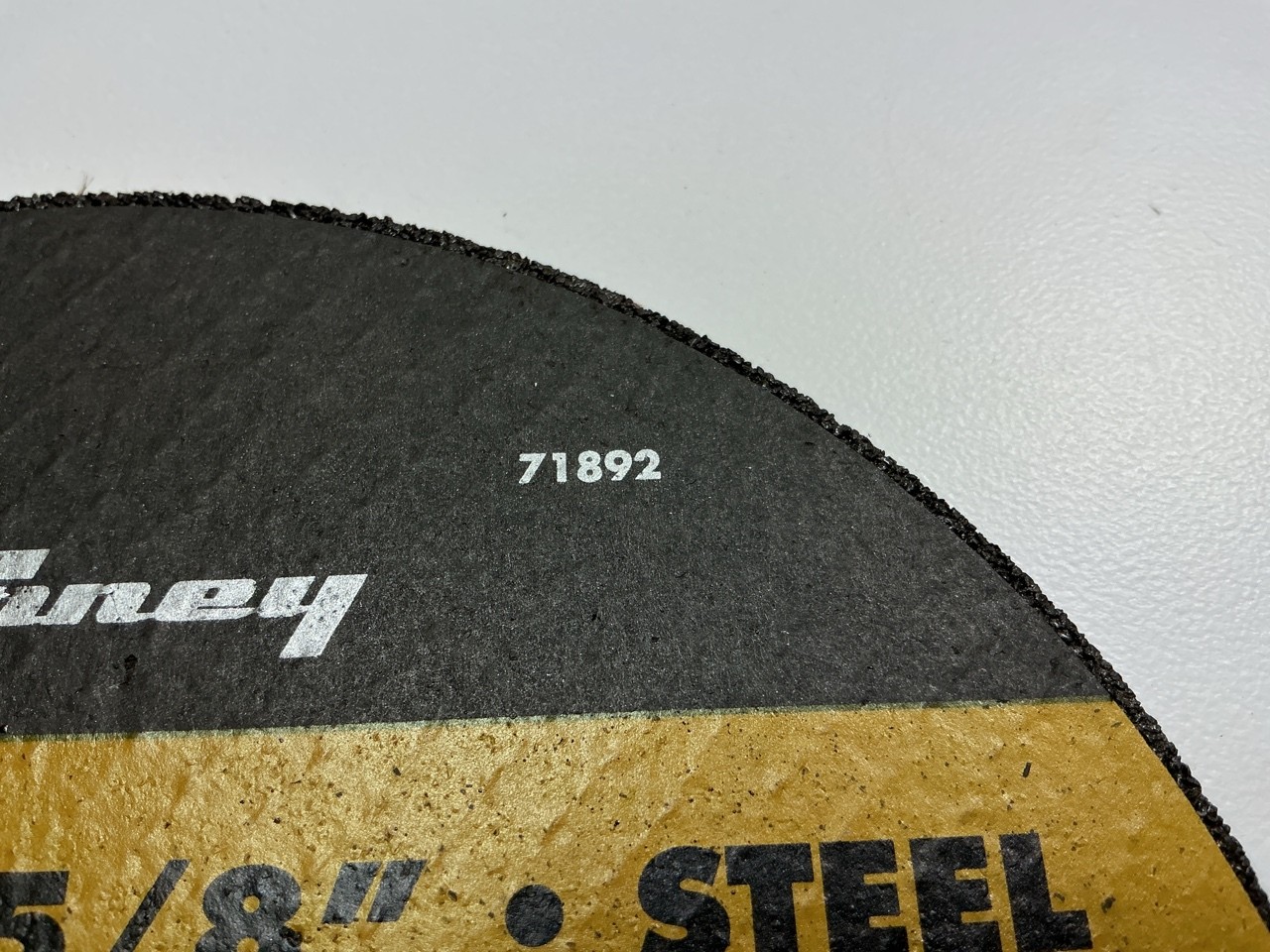Forney 71892 Cut-Off Wheel, Metal, Type 1 (Flat), 7 In X 1/8 In X 5/8 In